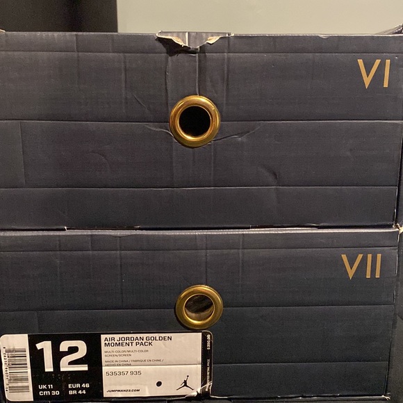 Jordan 7 Golden Moments “GMP” - Picture 8 of 12